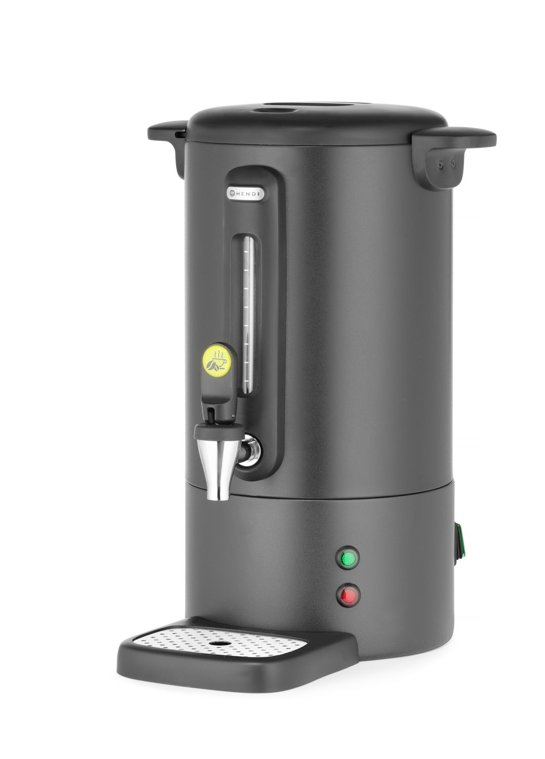 Perkolátor - Design by Bronwasser, HENDI, 7L, Černá, 220-240V/1050W, 305x350x(H)451mm