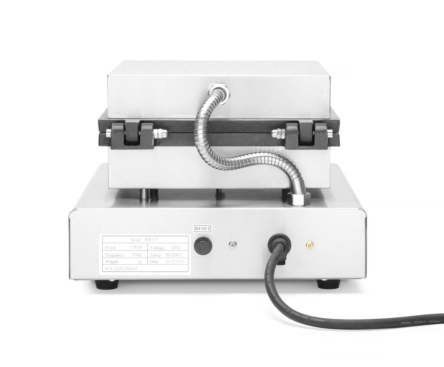 HENDI | Vaflovač tvar Lolly, 230V/1750W, 314x417x(H)229mm