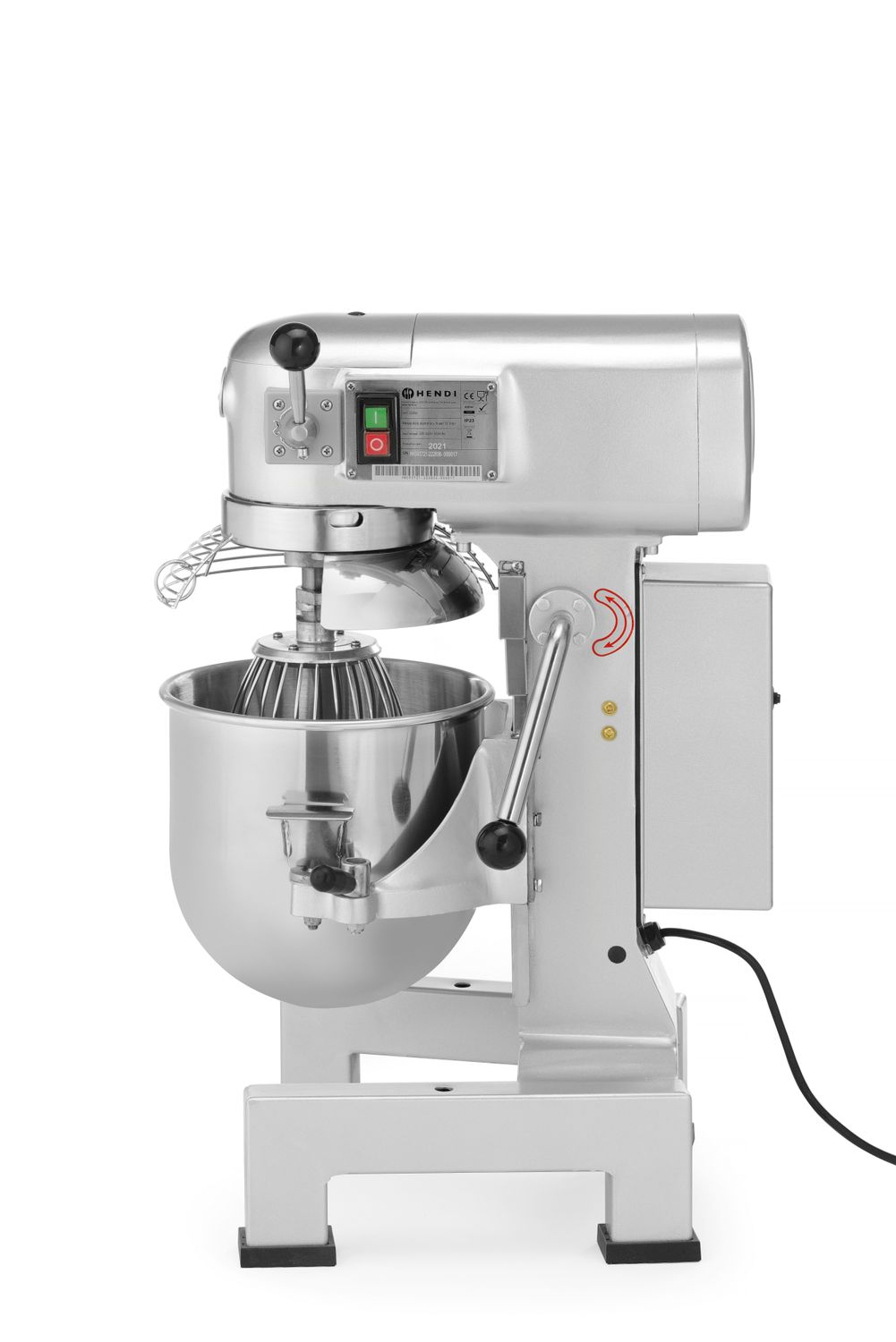Profesionální planetární mixér Kitchen Line -itrů, HENDI, Kitchen Line, 10L, 230V/600W, 422x475x(H)710mm