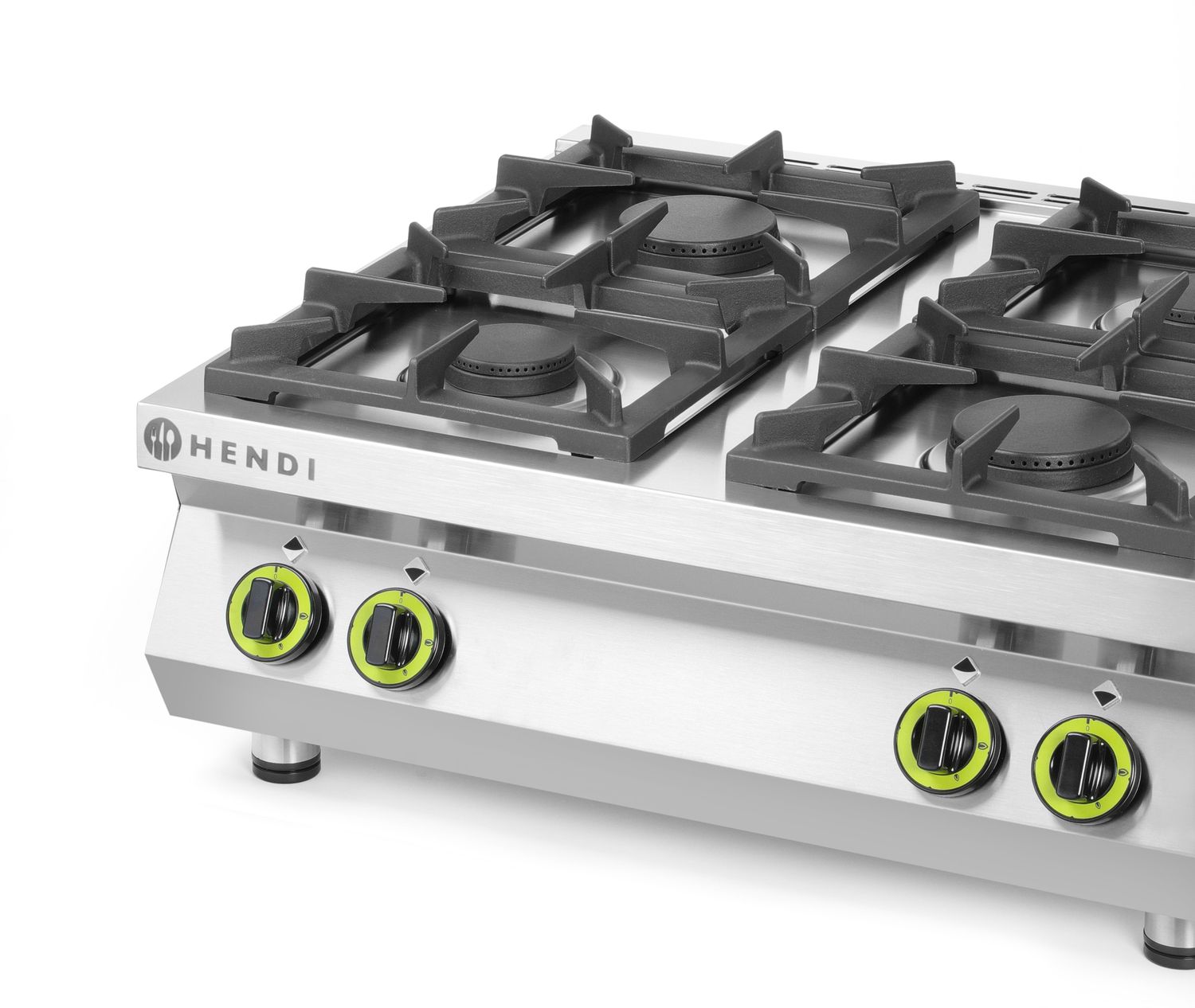 Plynový hořák - 4 hořáky, stolní model, HENDI, Kitchen Line, 19kW, 800x700x(H)310mm