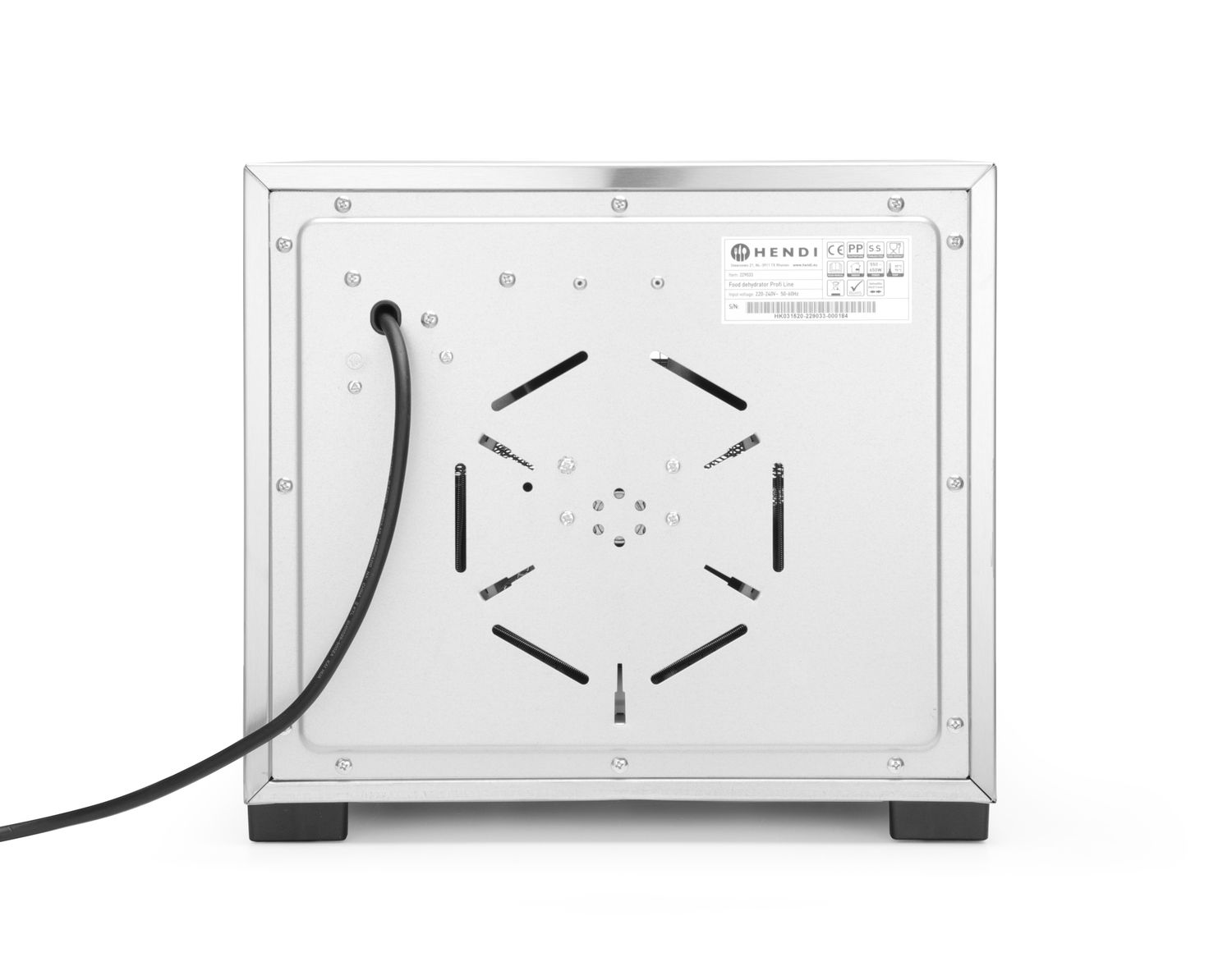 Sušička potravin, HENDI, Profi Line, 6 táců, 230V/650W, 342x485x(H)309mm