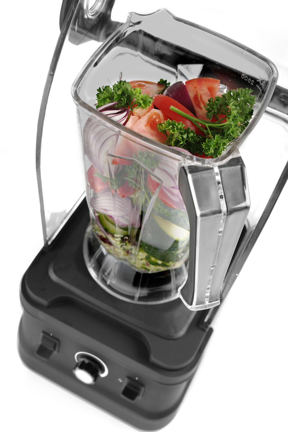 Barový mixér se zvukovou skříní, HENDI, 2,5L, Černá, 220-240V/1680W, 250x300x(H)540mm
