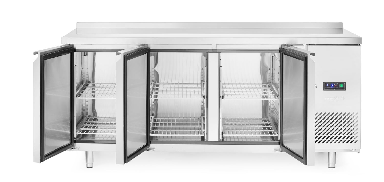 Mraznička kombinovaná, třídveřová, s boční montáží, Arktic, Profi Line, GN 1/1, 420L, 230V/600W, 1796x700x(H)879mm