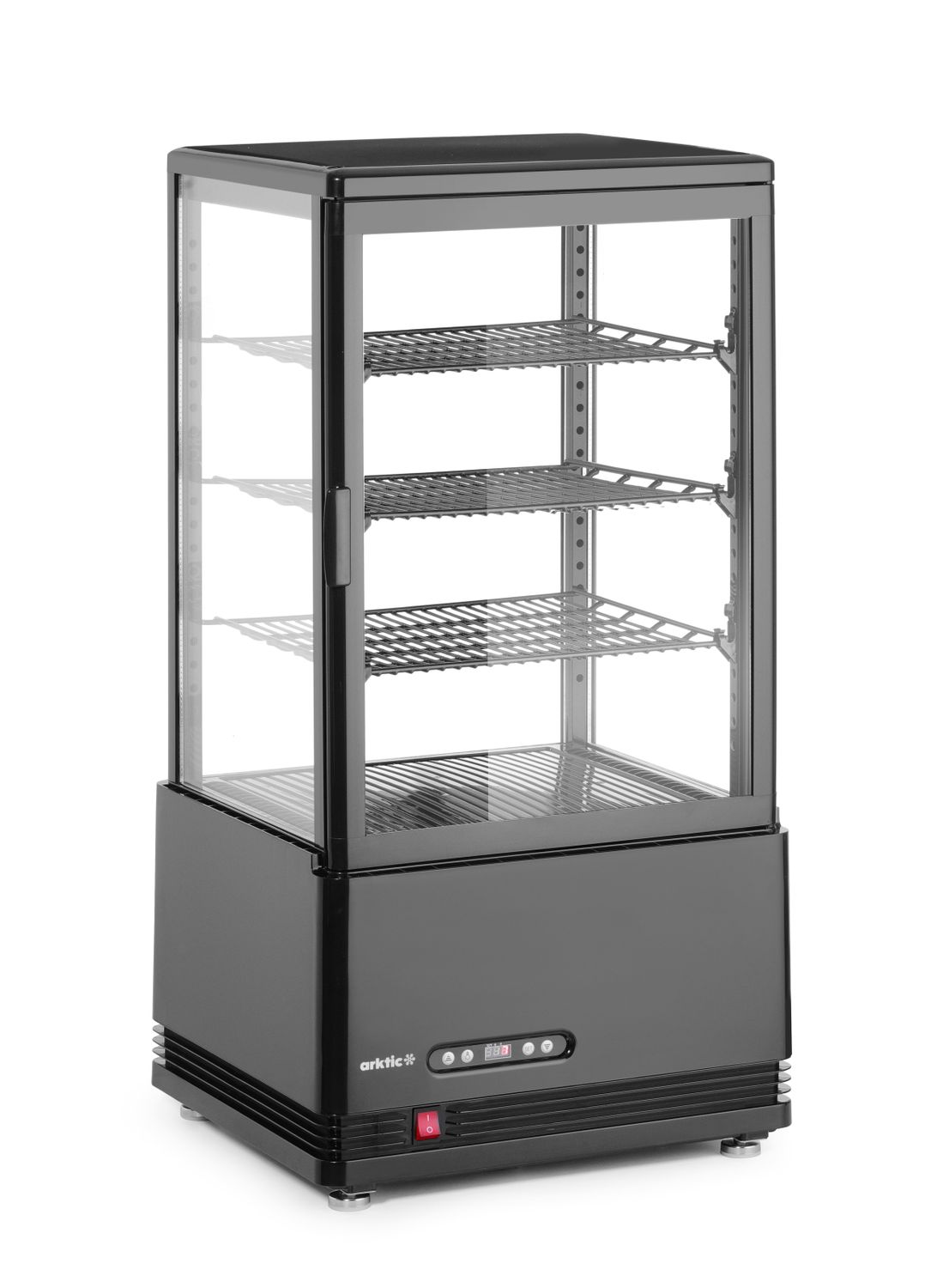 Chlazená skříň displeje, 68 l, Arktic, Černá, 230V/170W, 444x397x(H)875mm