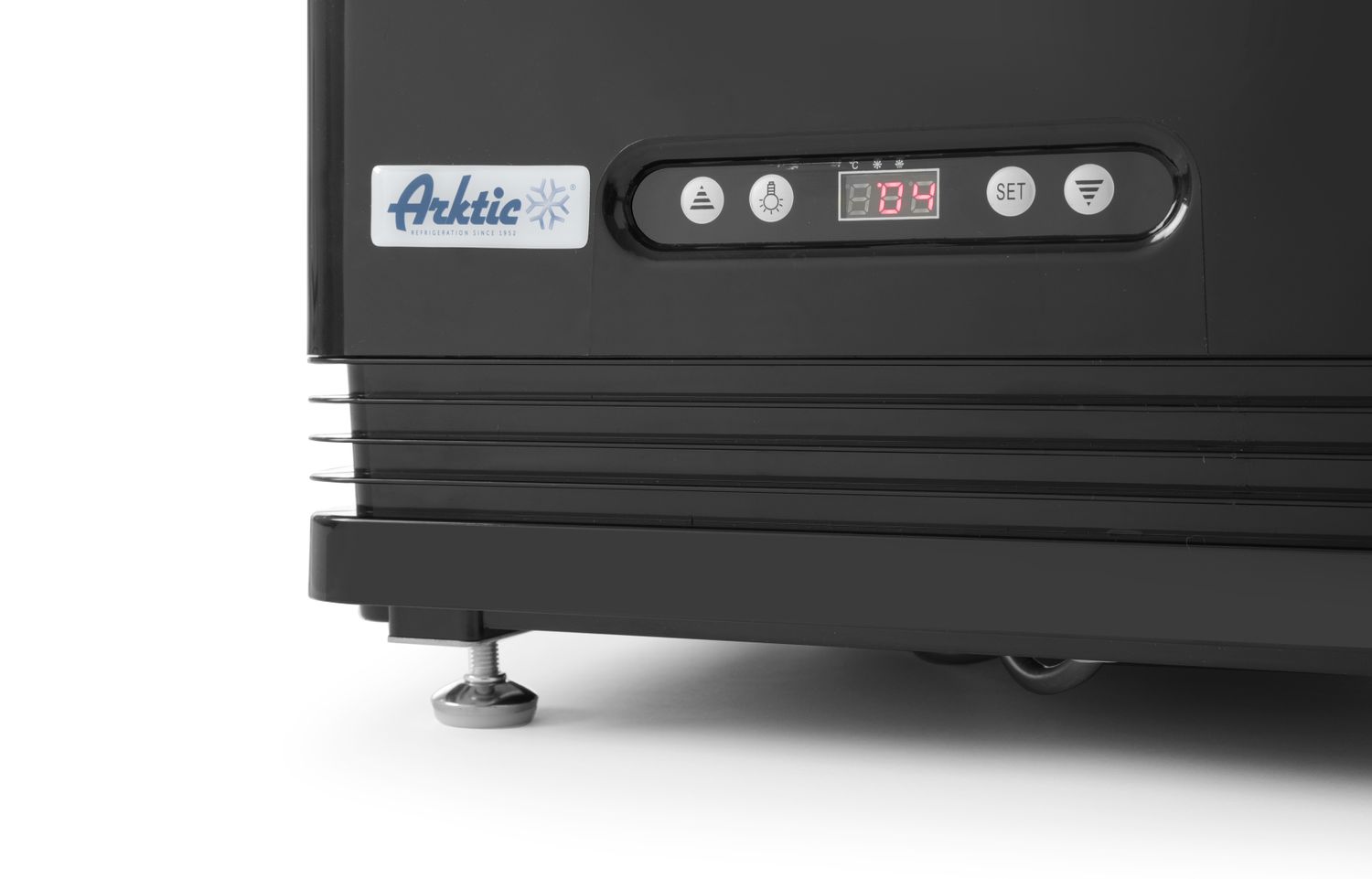 Chlazená skříň displeje, 68 l, Arktic, Černá, 230V/170W, 444x397x(H)875mm