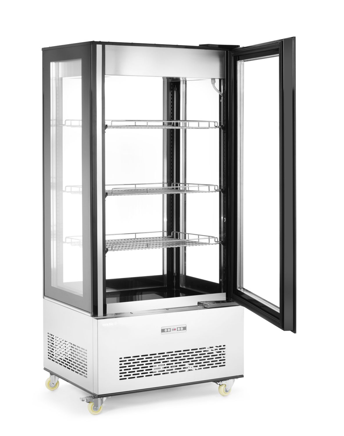 Chladicí vitrína, Arktic, 550L, 230V/500W, 850x650x(H)1908mm