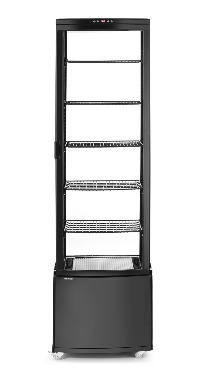 Chlazená skříň displeje, 270 l, Arktic, černá, Černá, 230V/290W, 550x520x(H)1870mm