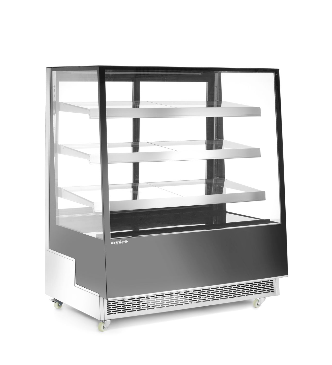 Vitrína se 3 policemi, Arktic, 650L, 230V/490W, 1200x833x(H)1460mm