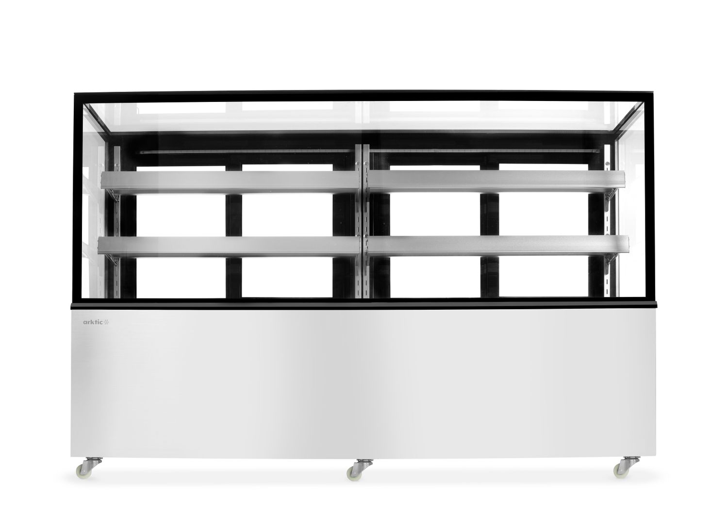 Vitrína se 2 policemi, Arktic, 610L, 230V/500W, 1824x677x(H)1230mm