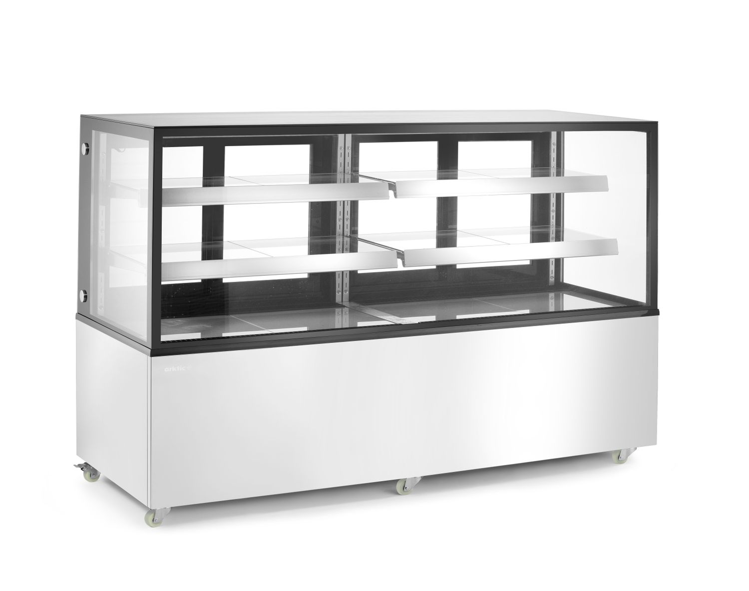 Vitrína se 2 policemi, Arktic, 610L, 230V/500W, 1824x677x(H)1230mm