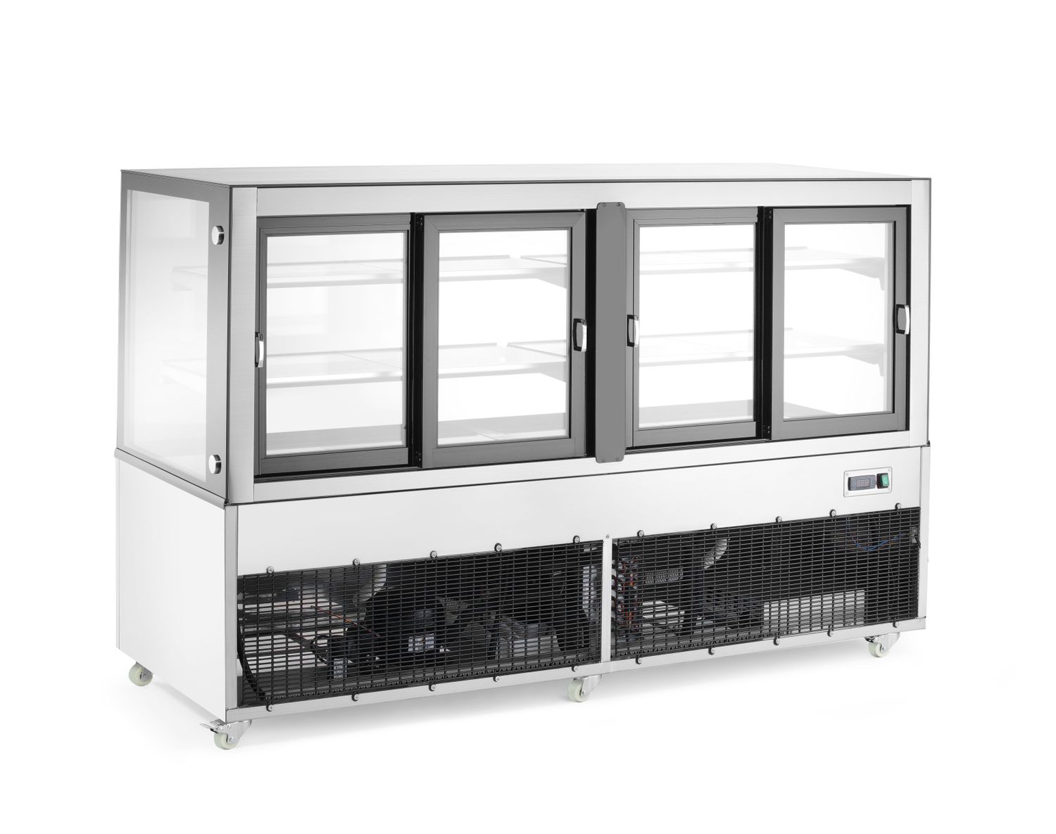 Vitrína se 2 policemi, Arktic, 610L, 230V/500W, 1824x677x(H)1230mm