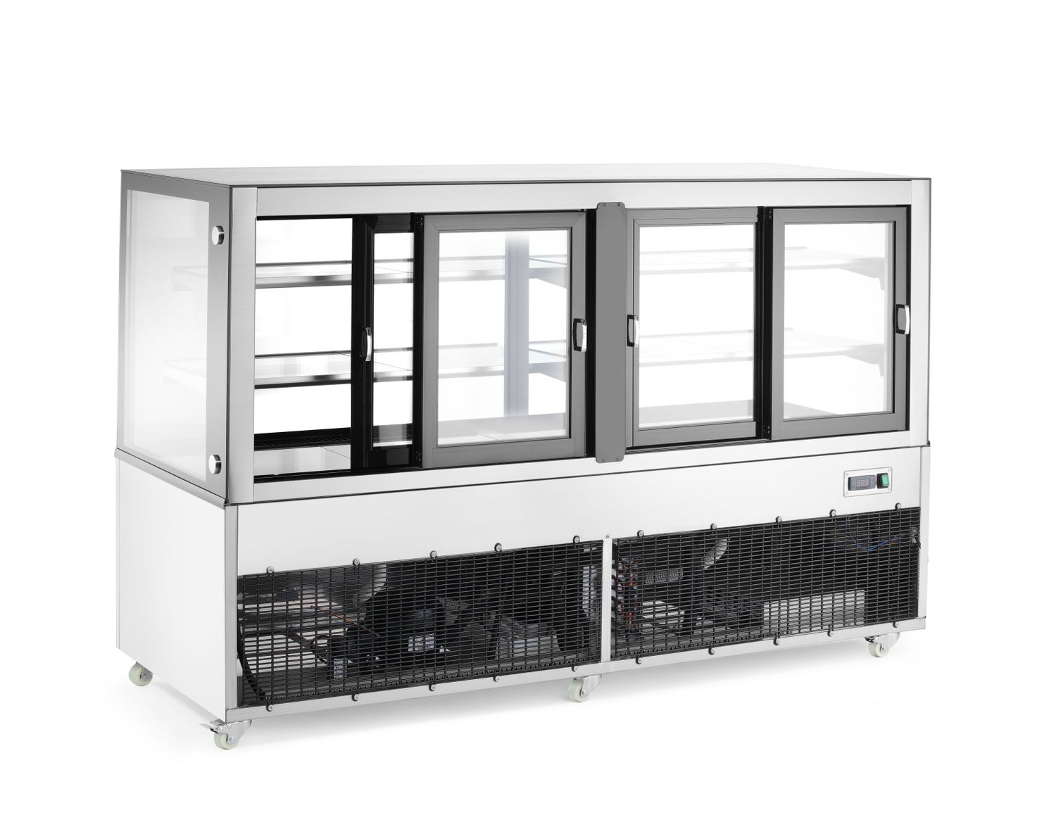 Vitrína se 2 policemi, Arktic, 610L, 230V/500W, 1824x677x(H)1230mm