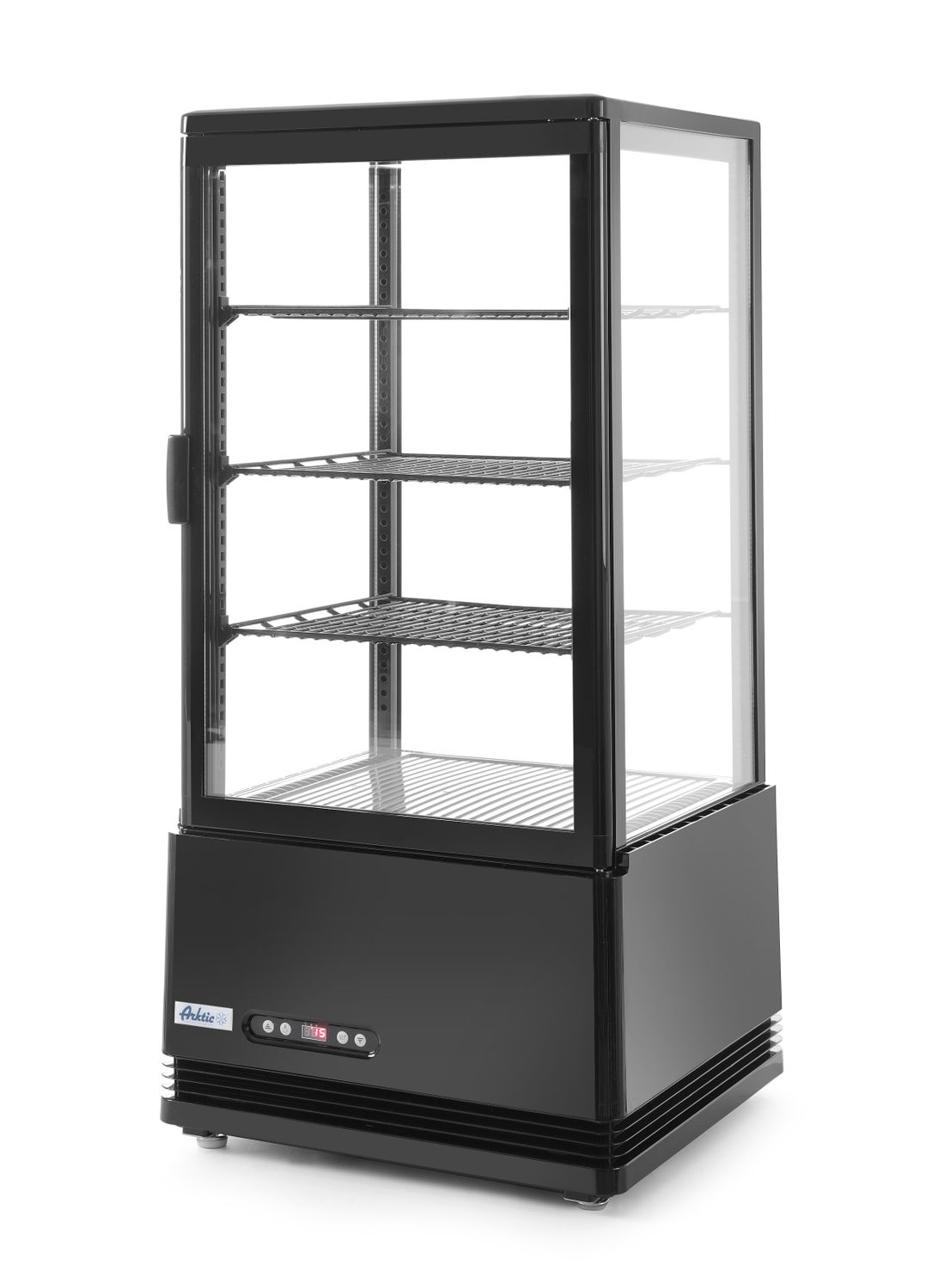 Chlazená skříň displeje, 78 l, Arktic, černá, 230V/170W, 444x397x(H)940mm