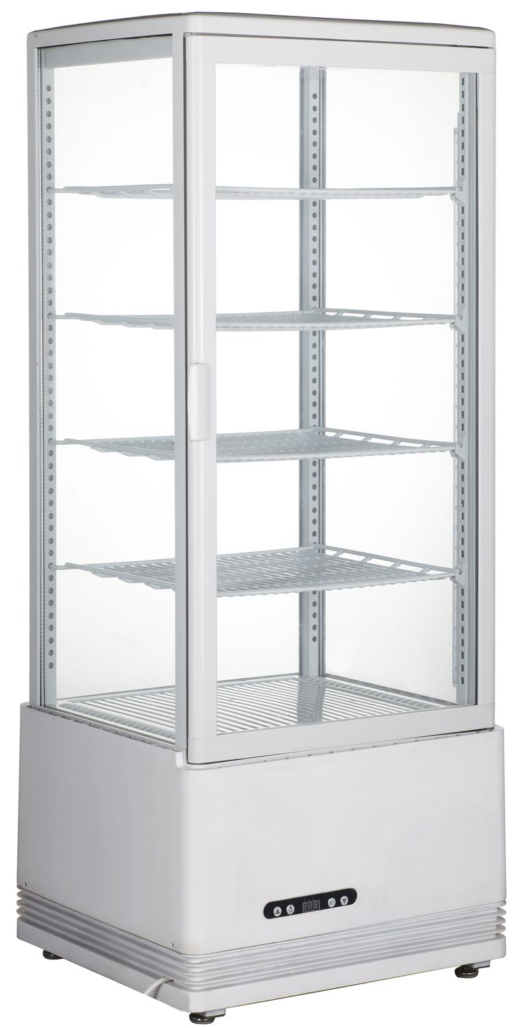 Chlazená skříň displeje, 98 l, Arktic, bílá, 230V/210W, 444x397x(H)1100mm