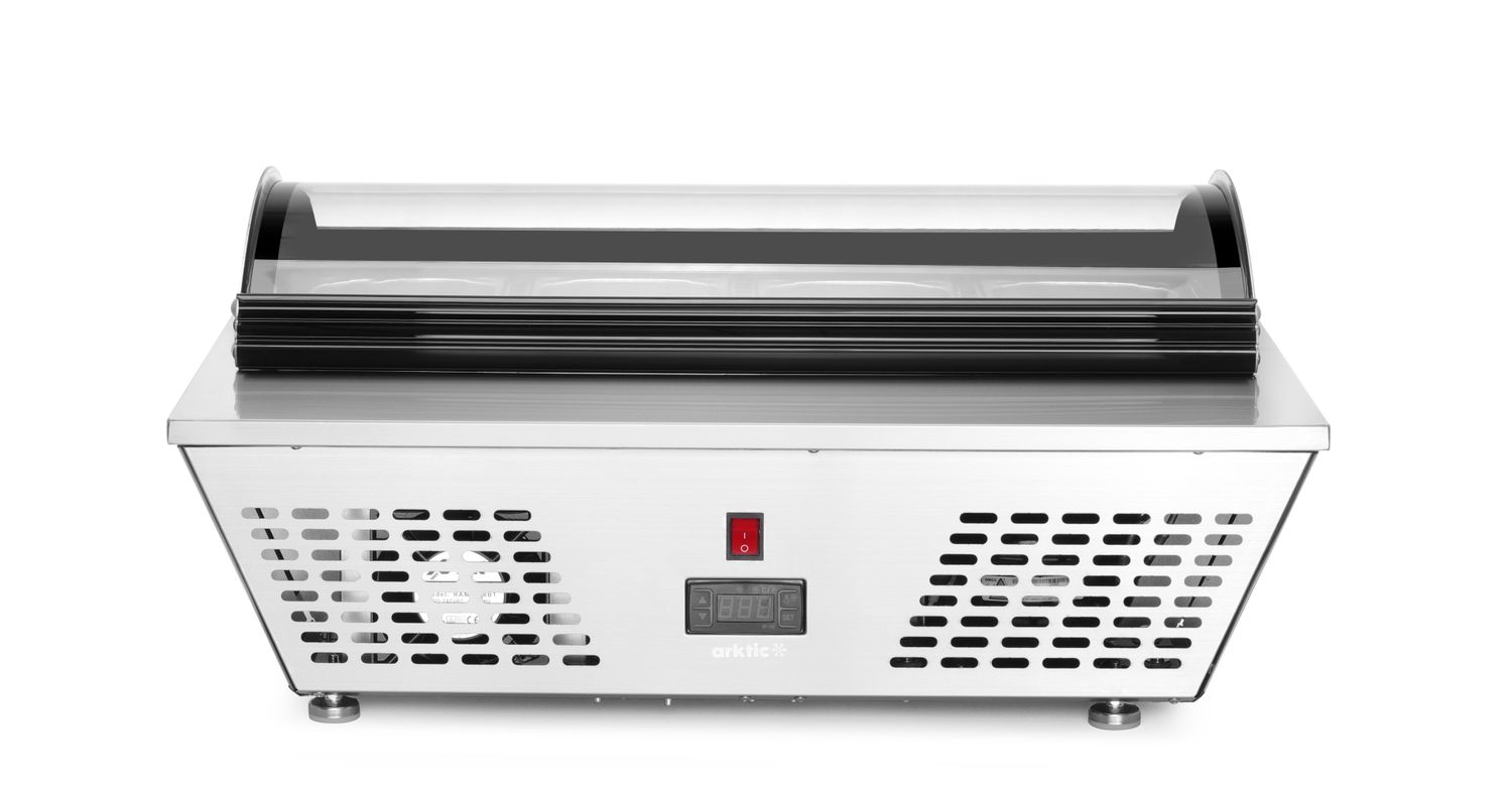 Volně stojící chladicí vitrína, Arktic, 67L, 230V/105W, 775x615x(H)235mm