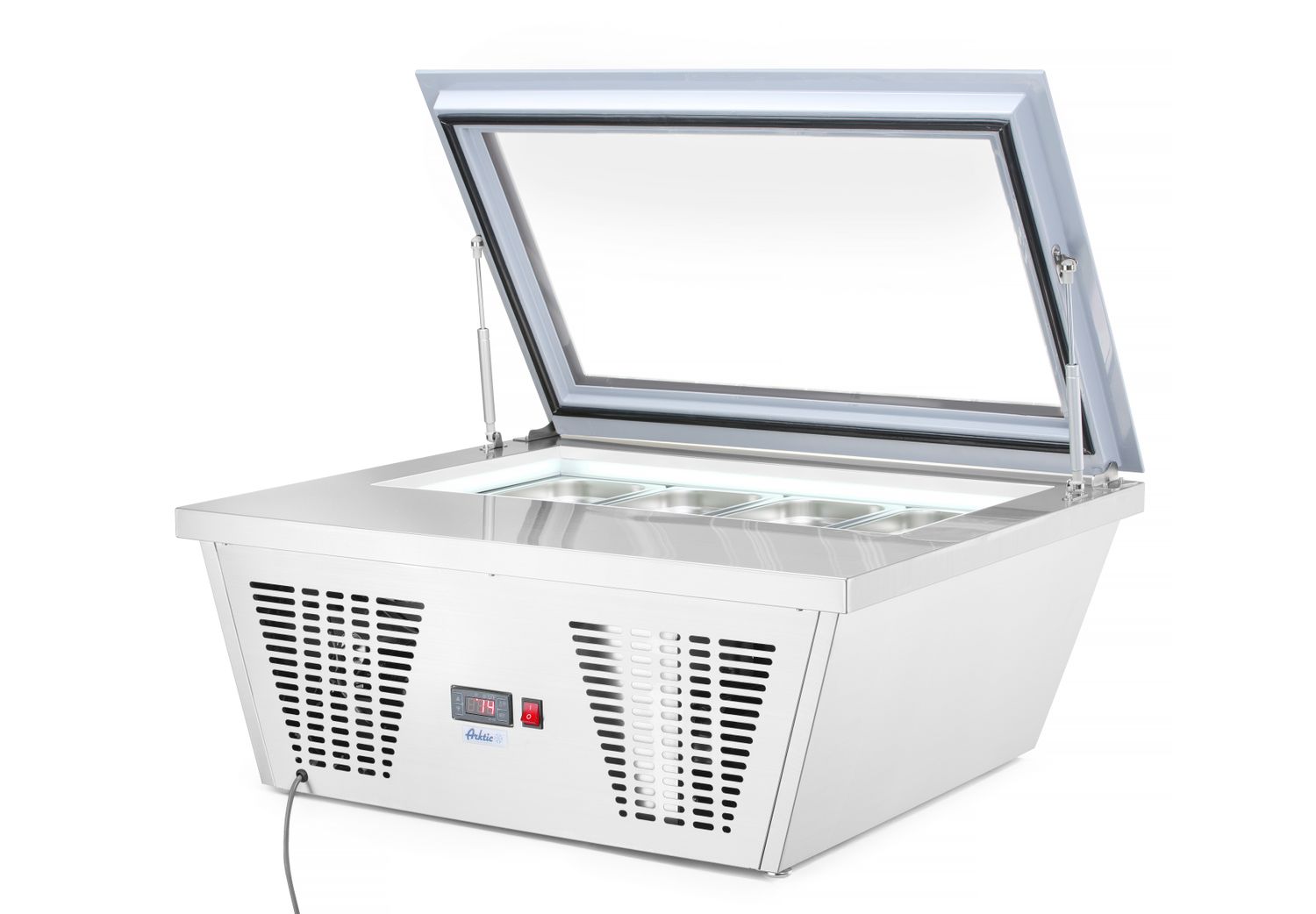 Mrazící displej pro zmrzlinu, Arktic, 220-240V/210W, 800x680x(H)670mm