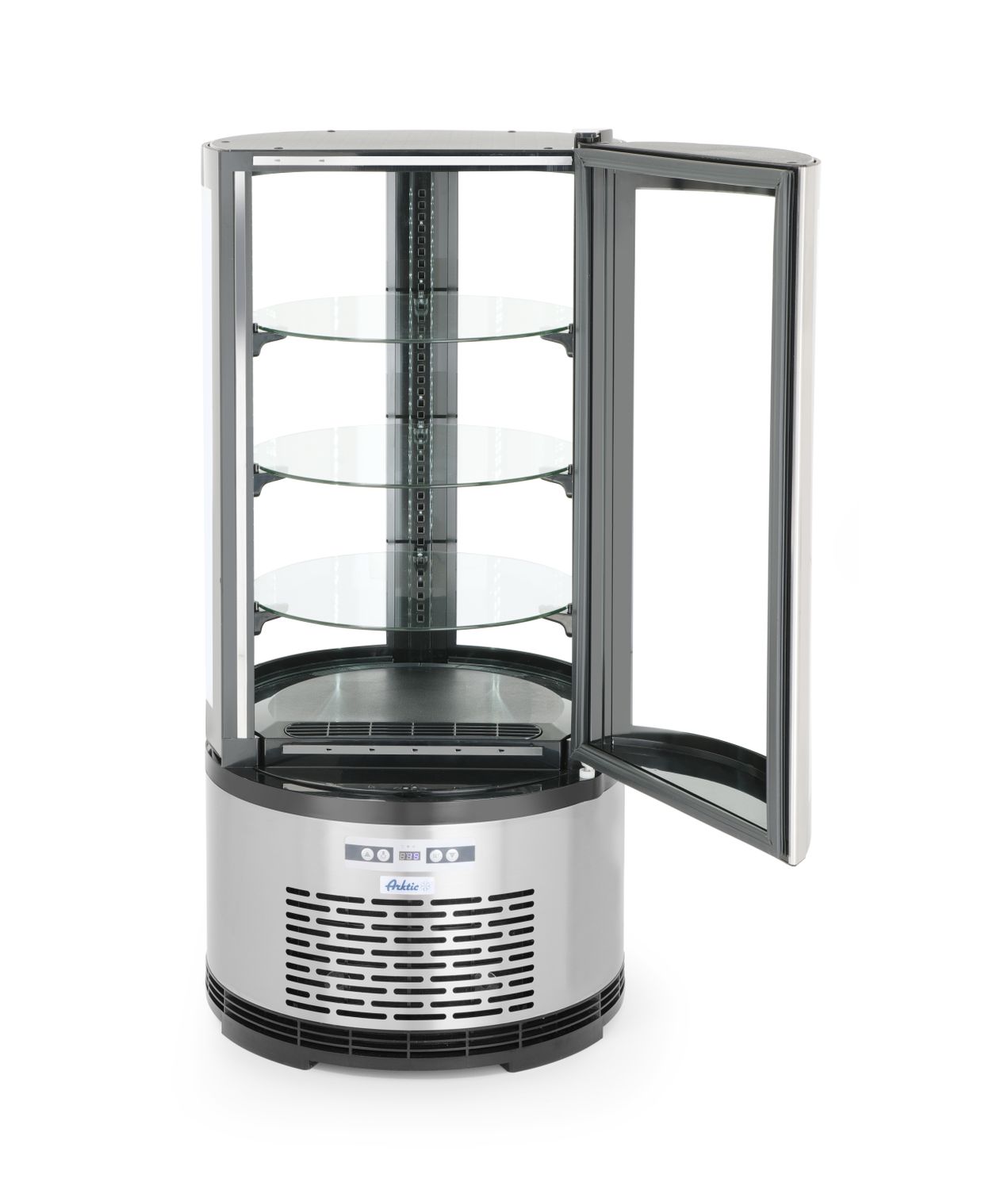 Chladicí vitrína, kulatá, Arktic, 100L, 230V/210W, ø480x(H)1065mm