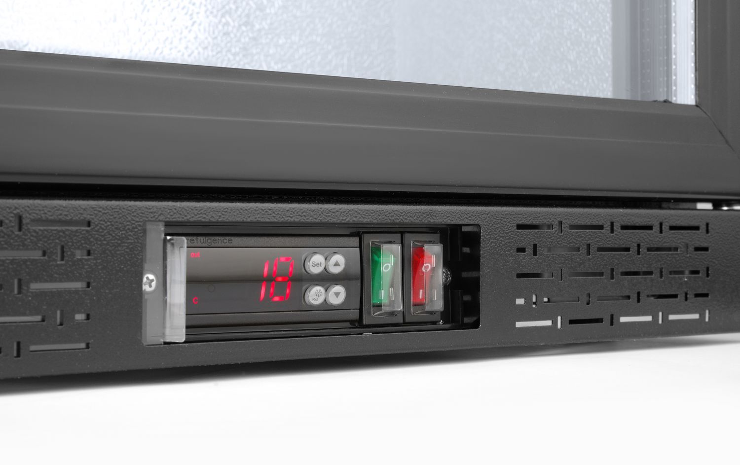 Jednodveřová chladnička s barovým pultem, Arktic, 86L, Černá, 220-240V/120W, 500x530x(H)865mm