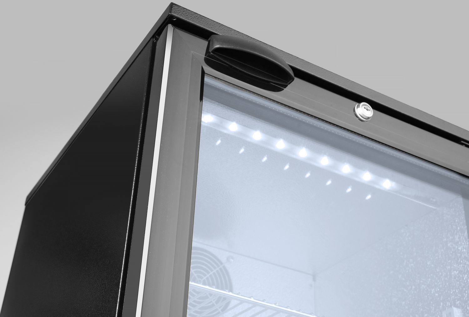 Jednodveřová chladnička s barovým pultem, Arktic, 86L, Černá, 220-240V/120W, 500x530x(H)865mm