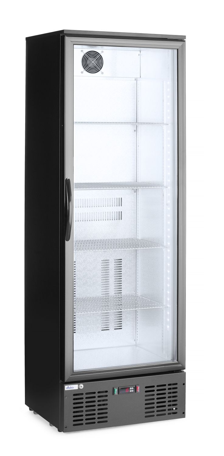 Jednodveřová chladnička s barovým pultem, Arktic, 243L, Černá, 220-240V/195W, 578x605x(H)1980mm