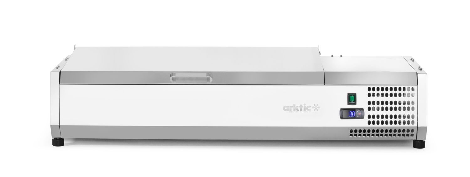 Chladicí zásobník GN 1/3, Arktic, 4x GN1/3, 230V/180W, 1205x420x(H)630mm