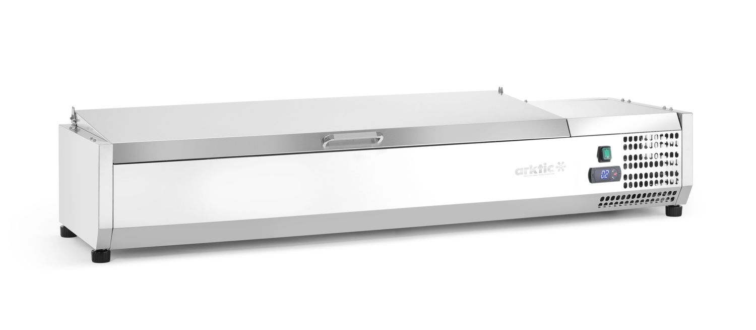 Chladicí zásobník GN 1/3, Arktic, 6x GN1/3, 230V/180W, 1405x420x(H)630mm