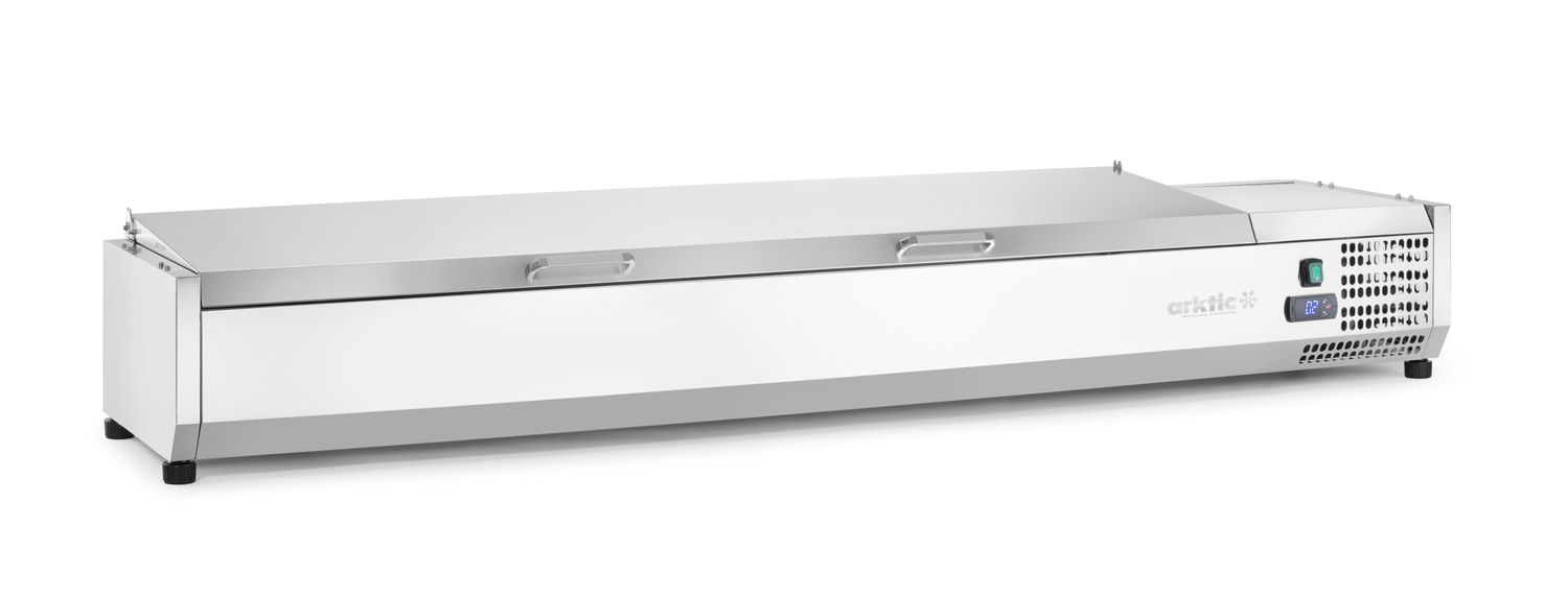 Chladicí zásobník GN 1/3, Arktic, 8x GN1/3, 230V/180W, 1805x420x(H)630mm