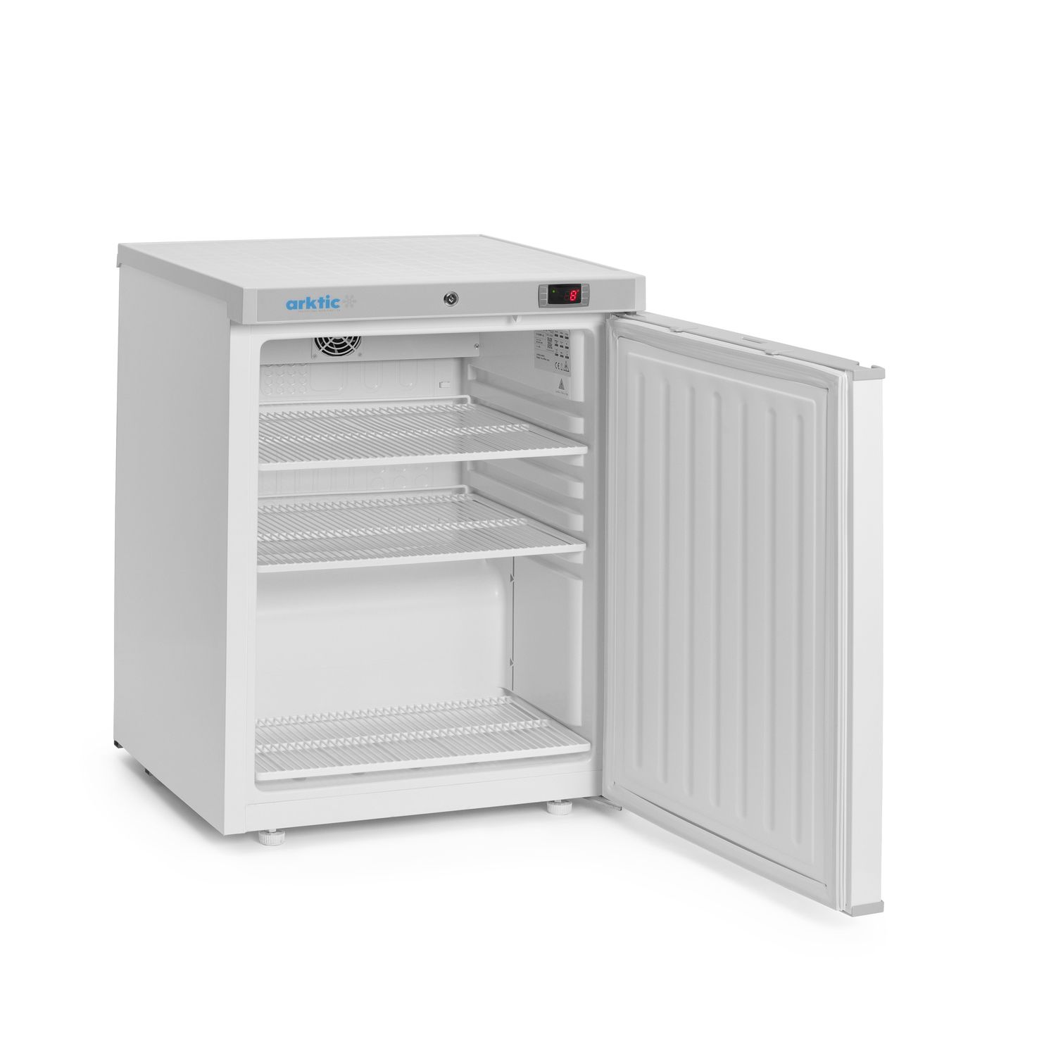Chladicí skříň v bílém lakovaném ocelovém pouzdře, HENDI, Budget Line, Bílá, 230V/124W, 598x623x(H)838mm