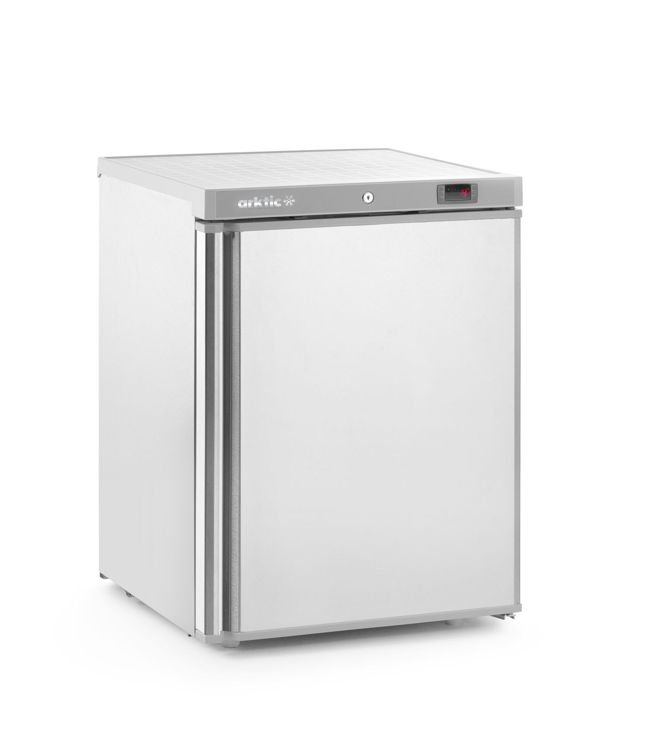 Mrazicí skříň v pouzdře z nerezové oceli, Arktic, Budget Line, 230V/111W, 598x655x(H)838mm