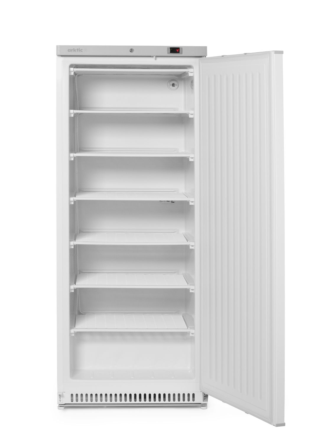Mrazicí skříň v bílém lakovaném ocelovém krytu, Arktic, Budget Line, 600 l, 230V/436W, 775x710x(H)1900mm