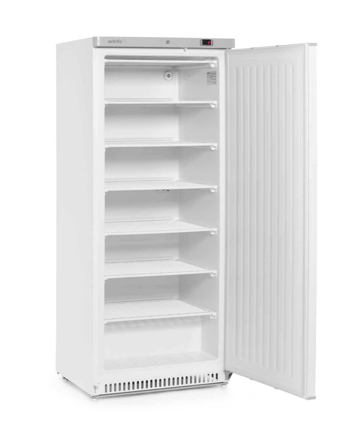 Mrazicí skříň v bílém lakovaném ocelovém krytu, Arktic, Budget Line, 600 l, 230V/436W, 775x710x(H)1900mm