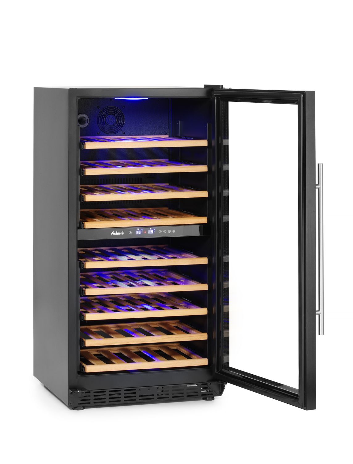 Dvouzónové vinotéky, 72 lahví, Arktic, 232L, 220-240V/110W, 595x675x(H)1215mm