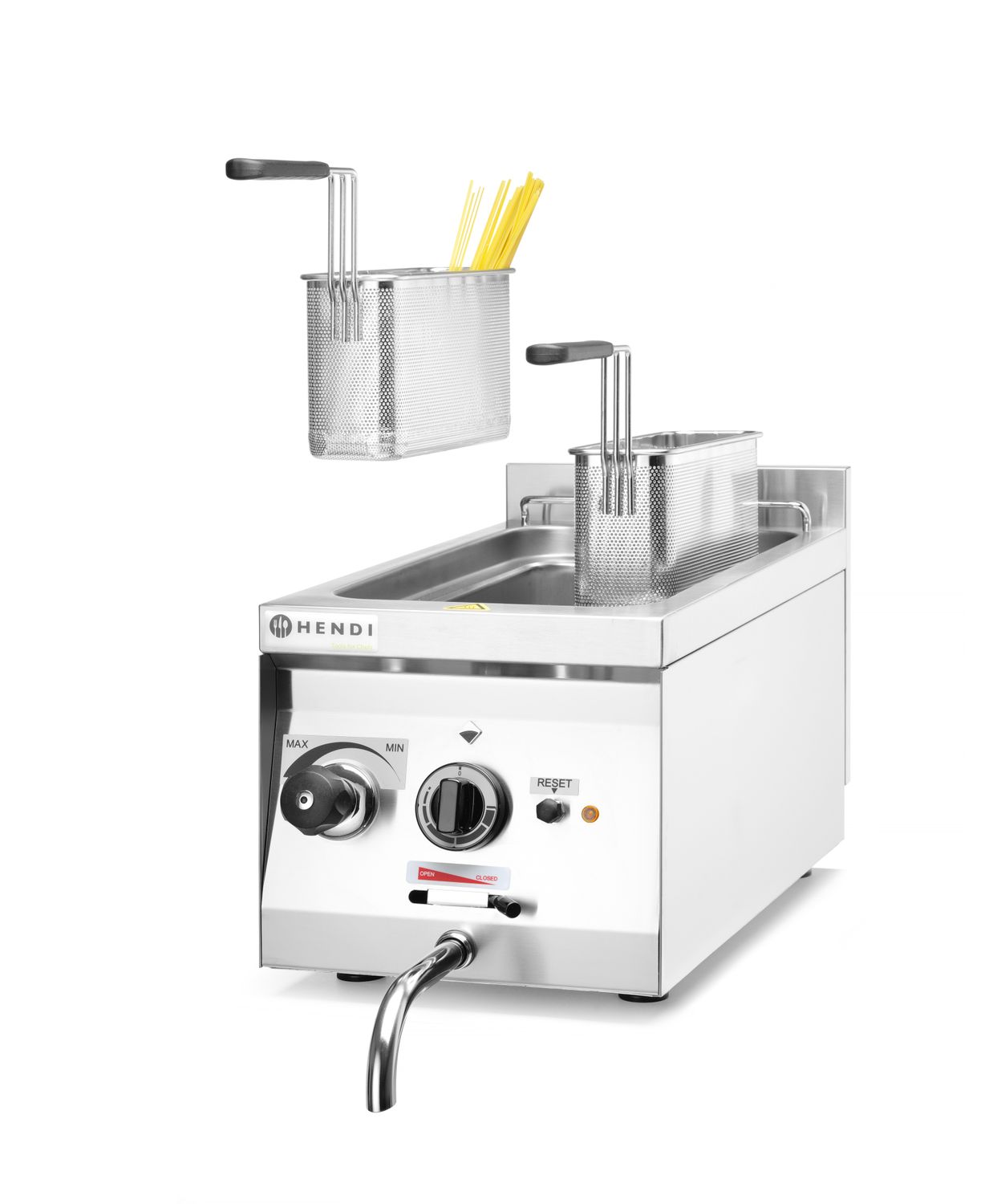 Vařič těstovin a knedlíků, HENDI, 10L, 230V/3500W, 330x600x(H)380mm