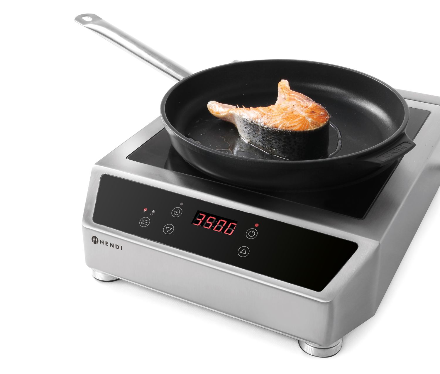 Indukční vařič 3500 D, HENDI, Profi Line, 230V/3500W, 342x431x(H)116mm