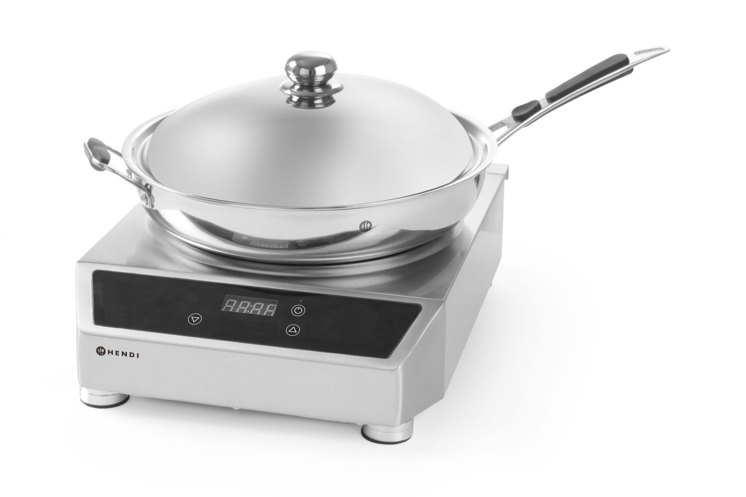 Indukční wok 3500, HENDI, Profi Line, vařič, 230V/3500W, 340x450x(H)130mm