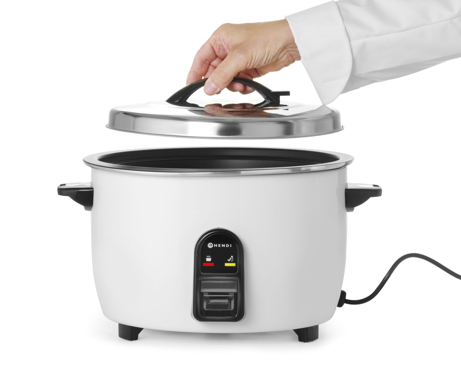 Rýžovar 4,2 l, HENDI, Kitchen Line, 4,2L, 230V/1550W, 391x372x(H)315mm