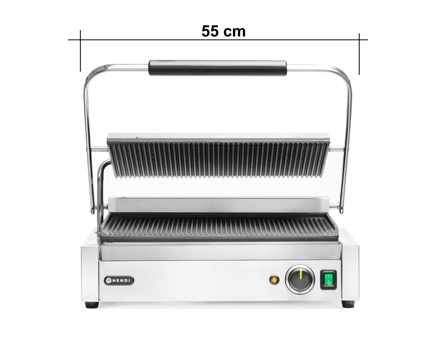 Kontaktní gril Panini XL, HENDI, 230V/2700W, 548x464x(H)231mm