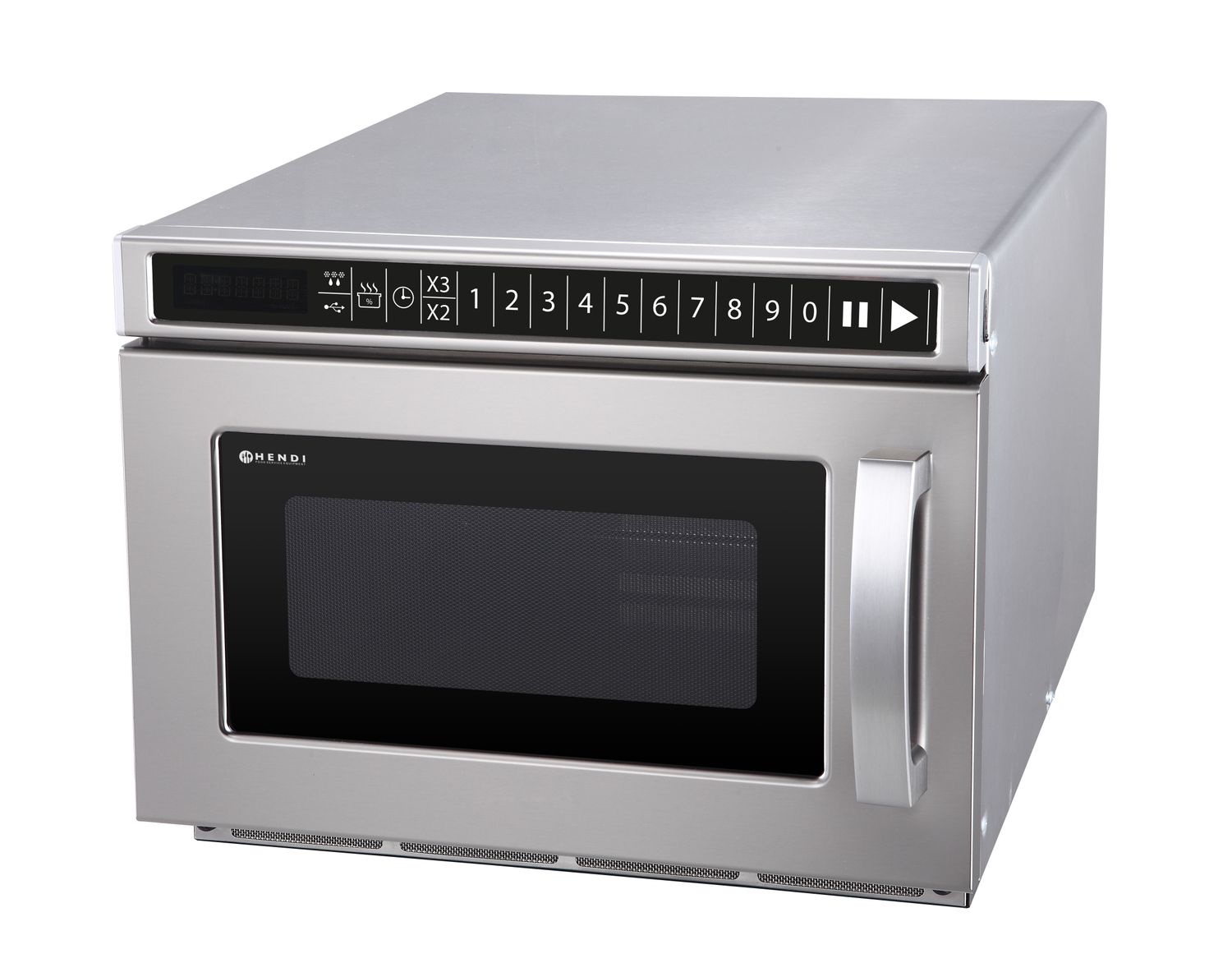 Mikrovlnná trouba s možností programování a portem USB 1800W, HENDI, 230V/3000W, 560x419x(H)336mm