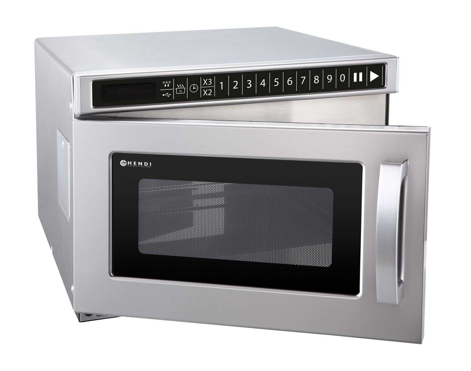 Mikrovlnná trouba s možností programování a portem USB 1800W, HENDI, 230V/3000W, 560x419x(H)336mm