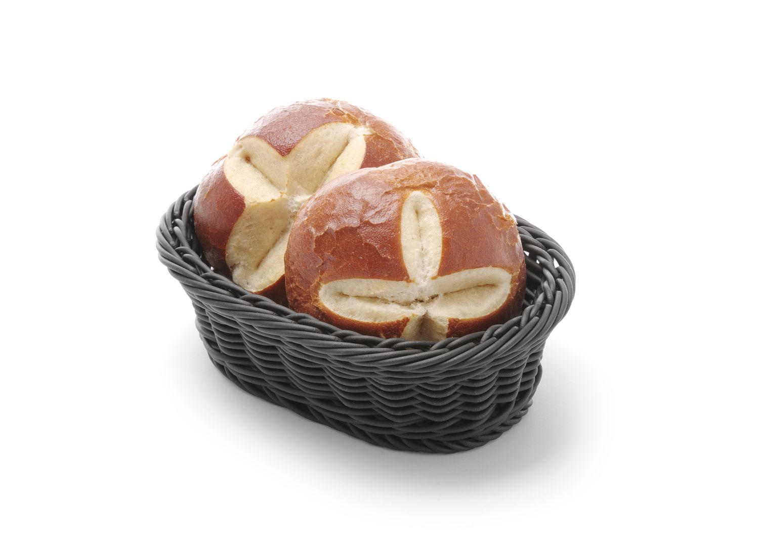 Oválný koš, HENDI, Černá, 190x120x(H)60mm