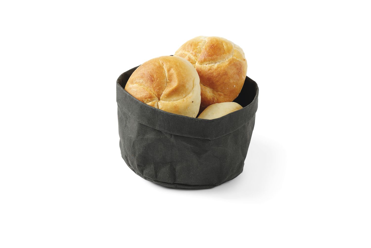 Papírový košík, HENDI, Černá, 170x170x(H)150mm