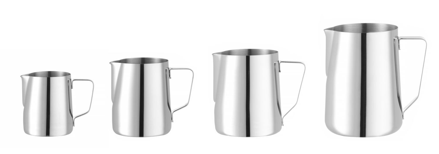 Konvice na pěnění mléka, HENDI, 0,6L, ø90x(H)112mm