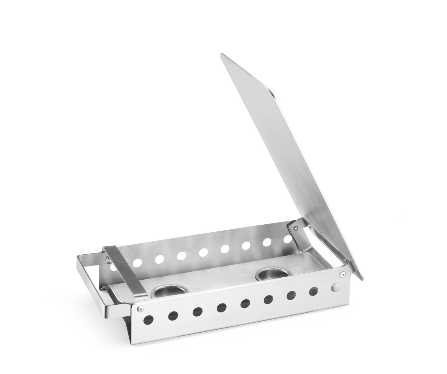 Ohřívač pokrmů 2 hořáky, HENDI, 330x180x(H)65mm