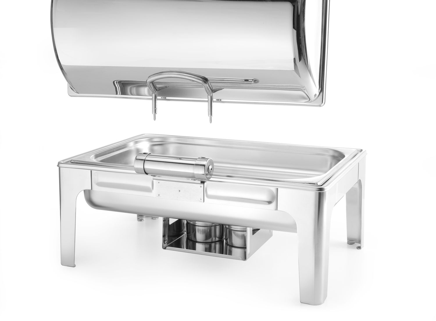 Chafing GN 1/1 vysoký lesk, HENDI, Profi Line, 9L, 570x405x(H)320mm