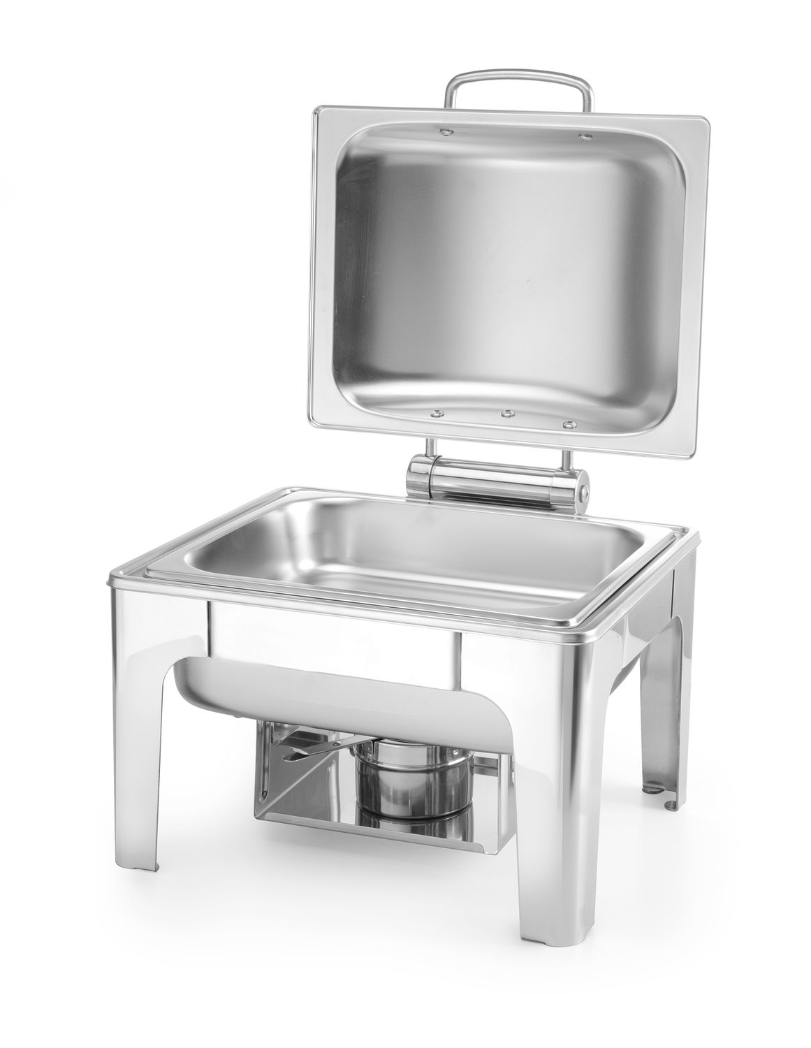 Chafing GN 1/2 saténový vzhled, HENDI, Profi Line, 4L, 365x370x(H)280mm