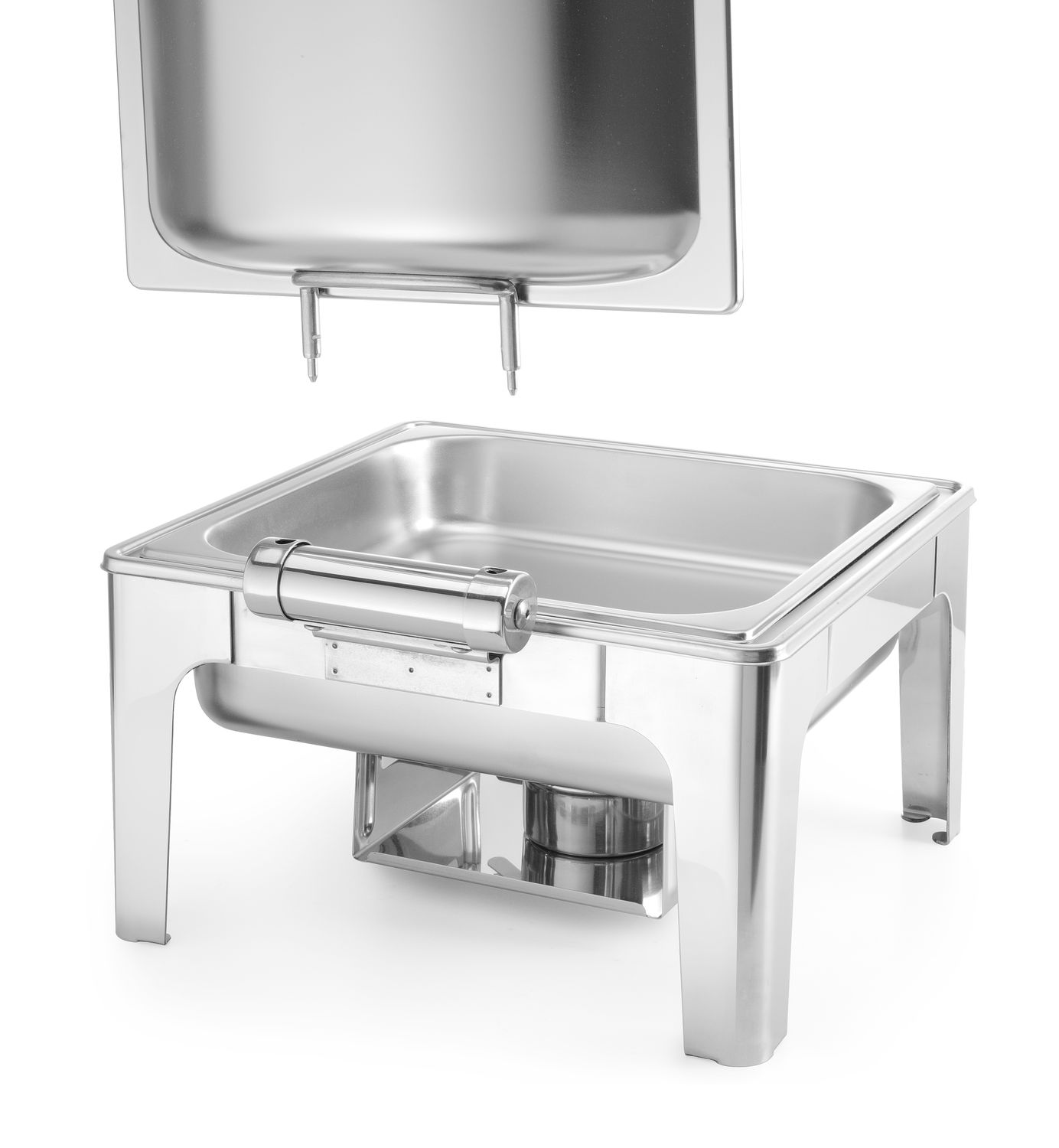 Chafing GN 2/3 saténový vzhled, HENDI, Profi Line, 6L, 395x430x(H)290mm