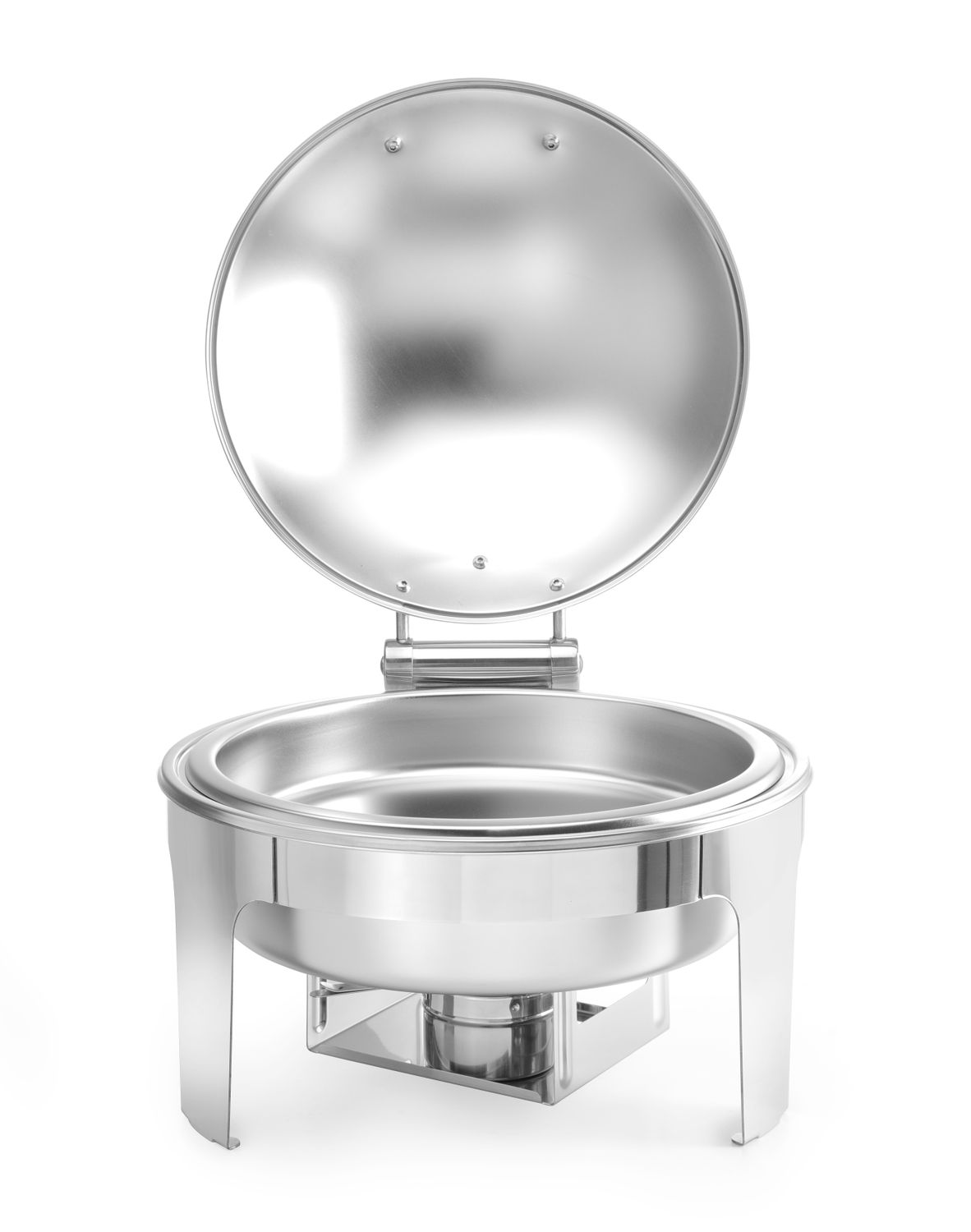 Chafing kulatý, saténový vzhled, HENDI, Profi Line, 6L, 465x420x(H)320mm