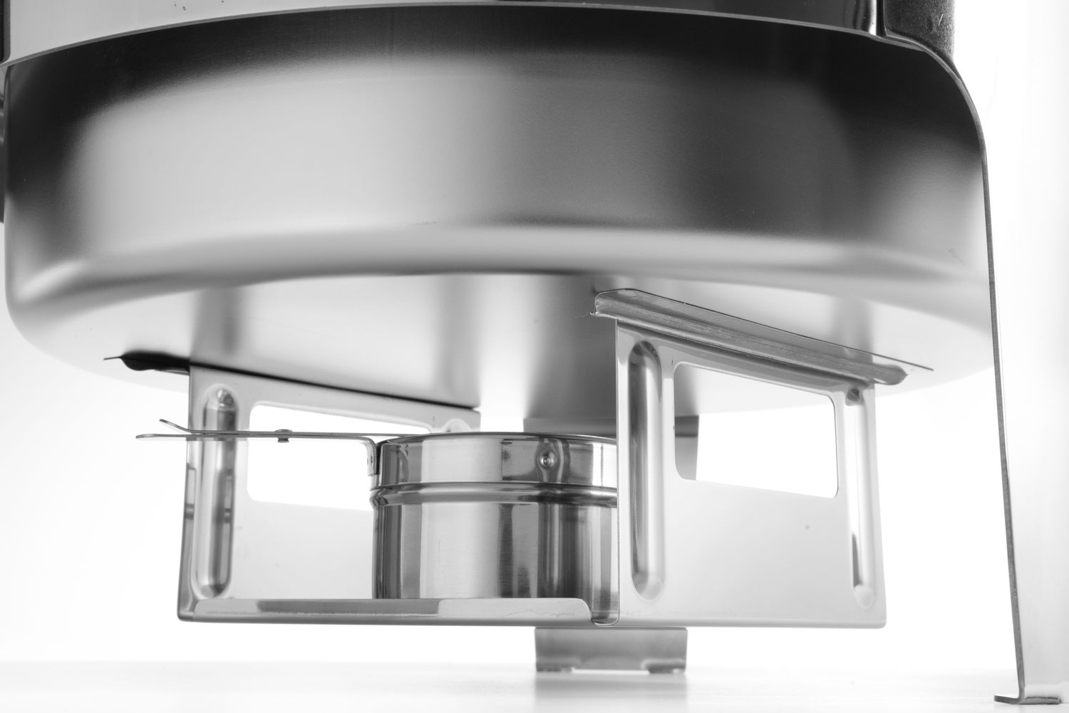 Chafing kulatý, saténový vzhled, HENDI, Profi Line, 6L, 465x420x(H)320mm