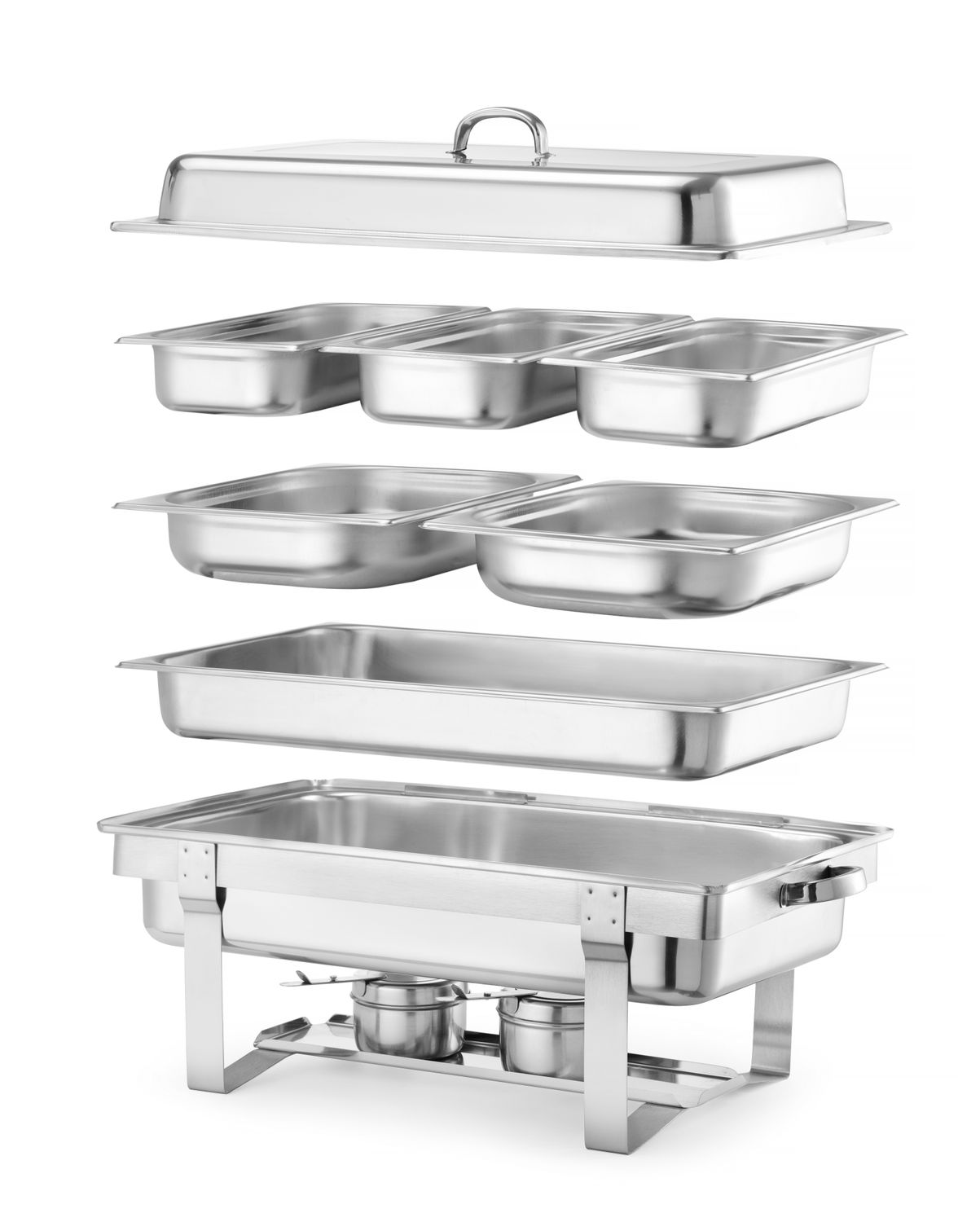Chafing GN 1/1, HENDI, Kitchen Line, 9L, 585x385x(H)315mm