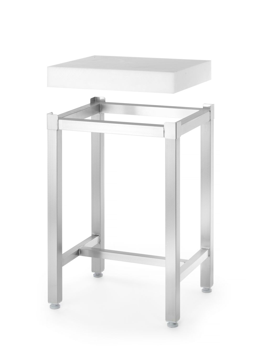 Poylethylenový řeznický špalek, HENDI, 505663 + 505670, 500x400x(H)830mm